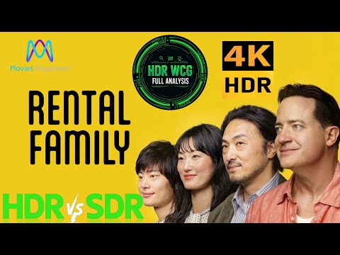 HDR DV WCG ATMOS ANALYSIS Rental Family 2025 WEB 4K UHD REVIEW vs SDR 100nits #TRUE_DIFFERENCE