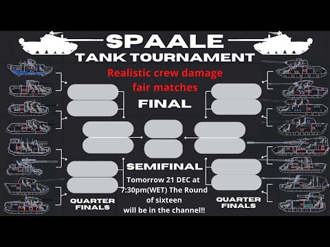 TANK TOURNAMENT ROUNDS OF SIXTEEN