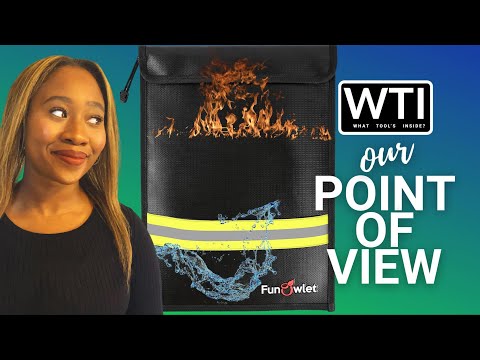 FunOwlet Fireproof Document Bags - WTI product video review