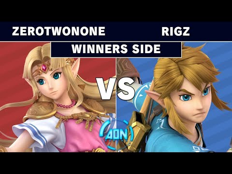 AON Ultimate 049 - MMG | ZeroTwoNone (Zelda) Vs SA | Rigz (Link) Winners Round 3 - Smash Ultimate
