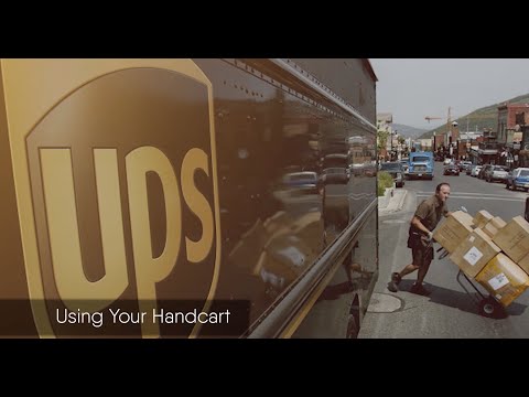 How and when to properly use your Handcart, UPS