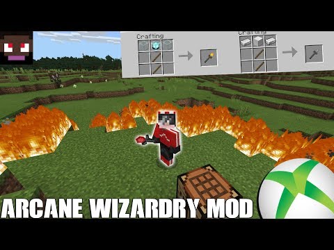 How To Download The Arcane Wizardry Mod on Minecraft Xbox One, MCPE, & PC (Minecraft Addon/Mod)