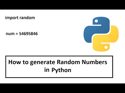 Learn How to generate random numbers in python | Randon Numbers in ...
