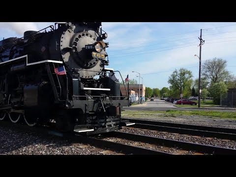 NKP 765 Run-By  (Employee Special) mainline return trip to  NS (Calumet Yard)