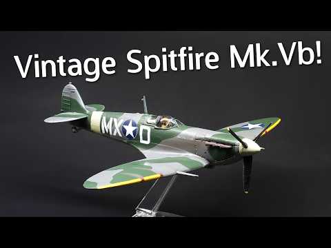 A Back To Basics Vintage Build! Airfix Spitfire Mk.Vb in 1/72 Scale - Build & Review