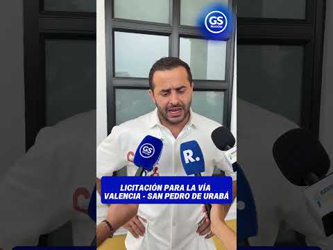Entre octubre y noviembre arranca licitación para la vía Valencia – San Pedro de Urabá