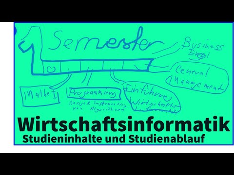 Studieninhalte der Wirtschaftsinformatik - Diese Themen erwarten dich