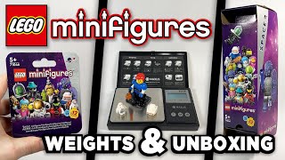 LEGO Space Minifigures Series 26 Unboxing, Weight Guide & Codes?