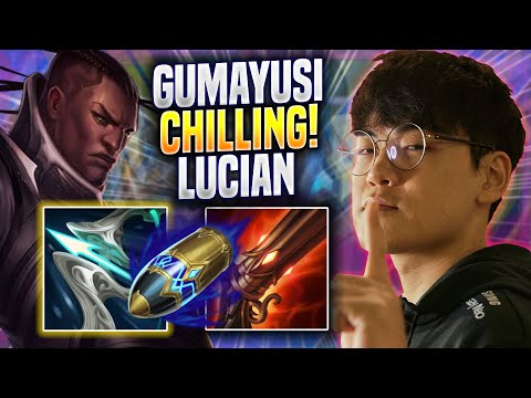 GUMAYUSI CHILLING WITH LUCIAN! - T1 Gumayusi Plays Lucian ADC vs Draven! | Season 2023