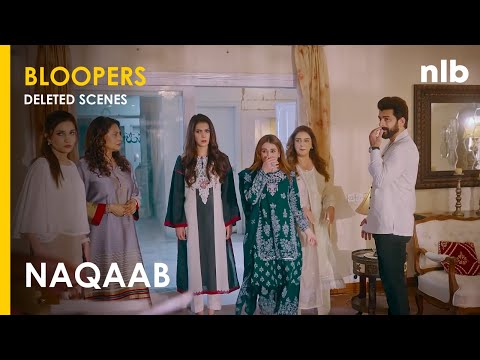 Naqaab Bloopers | Ali Ansari, Hina Tariq & Humayun Ashraf | Next Level Backstage | SA91Q