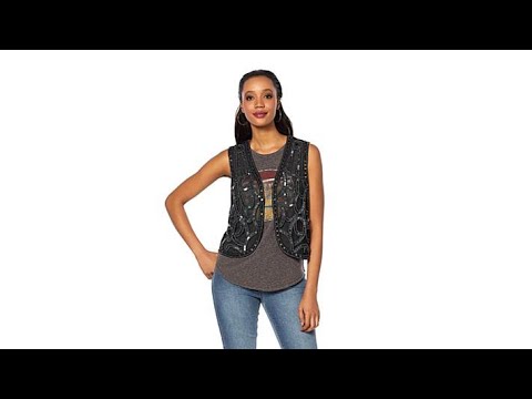 Sheryl Crow Beaded Vest
