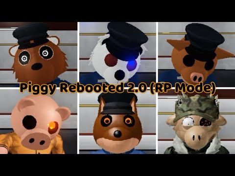 Piggy Rebooted 2.0 All Chapter 2 & Shop (RP Mode) Jumpscares (Game created by: @VIXO)