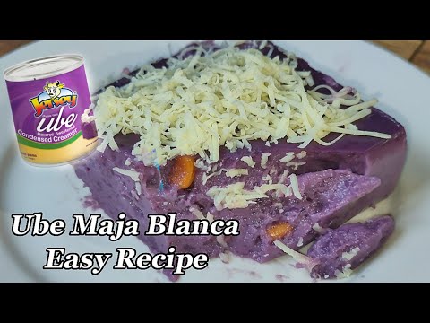UBE MAJA BLANCA RECIPE | How to cook| Tipid-easy Recipe
