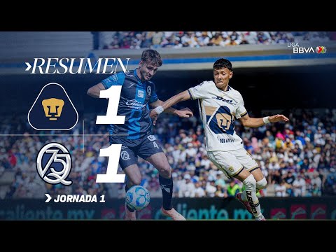 Gallos le ARRANCA el empate a Pumas | J1 Clausura 2026 Con México Resumen