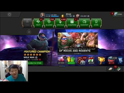 4*'s Only - Mole-Man Expedition (Epic) Exploration - Marvel Contest of Champions