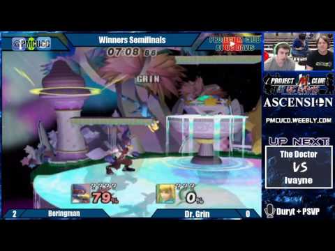 "Ascension 7/2/16" - Boringman (????) v. Dr. Grin (????) - Winners Semis