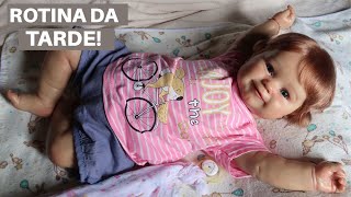 ROTINA DA TARDE COM A BEBÊ REBORN LUNA!
