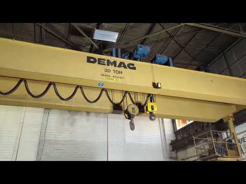 DEMAG 30 / 7 Ton Cranes - Overhead, Bridge | Highland Machinery & Crane (1)
