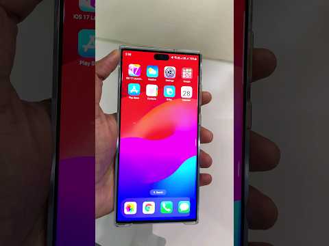 ios 17 launcher for android #youtubeshorts #samsung #shorts #ios17