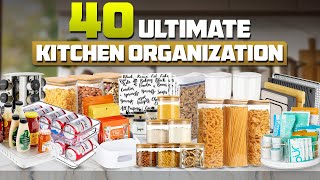 40 Ultimate Amazon Kitchen Organization That Instantly Upgrade Your Space