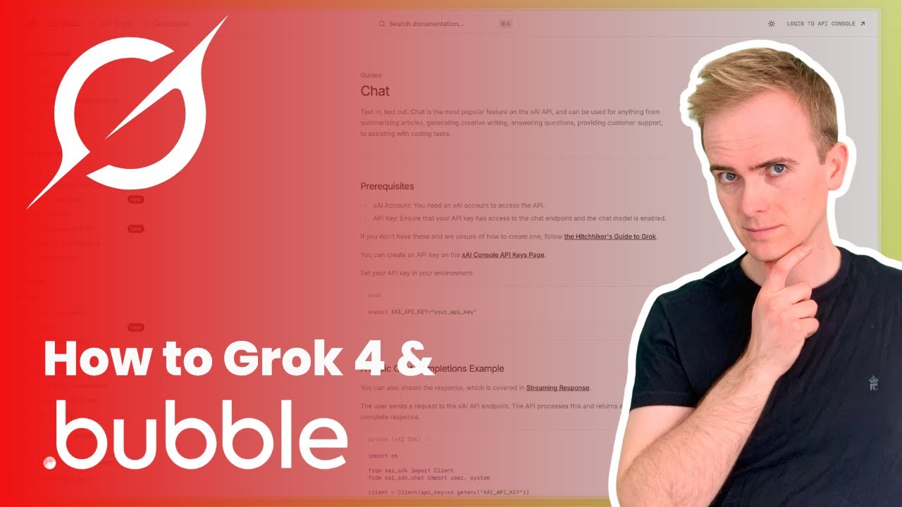 How I Added Grok 4 to My App in Minutes! thumbnail
