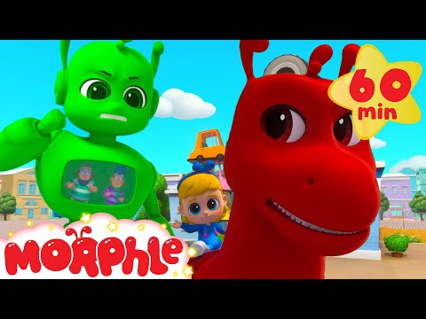 The Giant Dinosaur Bandits | My Magic Pet Morphle | Morphle Dinosaurs | Cartoons for Kids