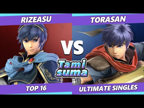 TAMISUMA 165 SSBU - Rizeasu (Marth) Vs. Torasan (Ike) Smash Ultimate Top 16