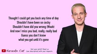 Download lagu Charlie Puth  - Cheating On You (Karaoke Instrumental & Lyrics) mp3