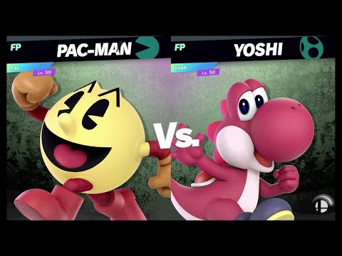 Amiibo Classic Qualifiers: Pac-Man vs Yoshi