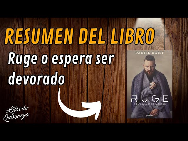 Vídeo relacionado con Ruge: O espera a ser devorado (No Ficción)