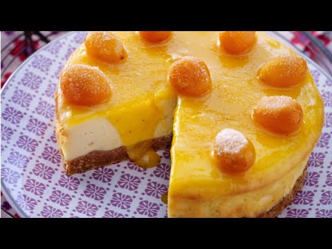 Recette Cheesecake citron et kumquats confits