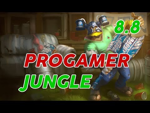 Progamer Play Olaf Jungle Patch 8.8