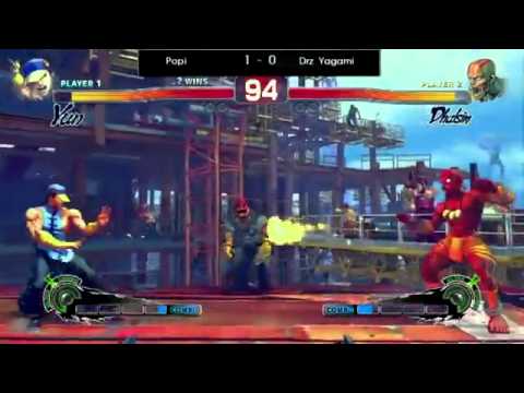 DreamHack Summer 2012 - WB - Popi (Yun) vs. DRz.Yagami (Dhalsim)