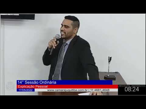 Vereador Paulinho fala não adianta você ficar nervosinho , vamos fiscalizar as Pedras do Juquiazinho.