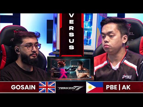 Ak (Shaheen/Akuma) 🇵🇭 vs 🇬🇧 Gosain (Law) Top 16 Losers | Takedown Pakistan Event 2023- Tekken 7