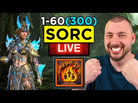 Season 9 Sorc Speedrun - Incinerate & Hydra - Diablo 4 Builds