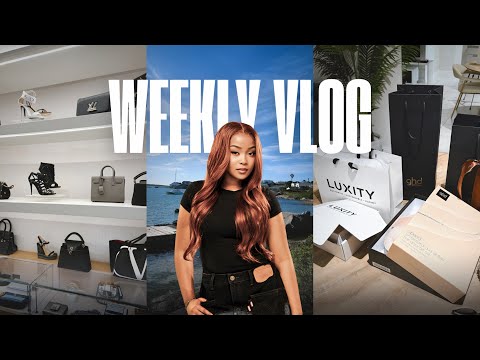 WEEK IN THE LIFE OF A CONTENT CREATOR📸| GHD shoot, LUXITY + more🎀