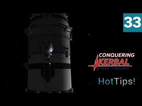 Kerbal Space Program [1.1.2] - Ep 33 -  7 Kerbals to Minmus Part 7 - Let's Play