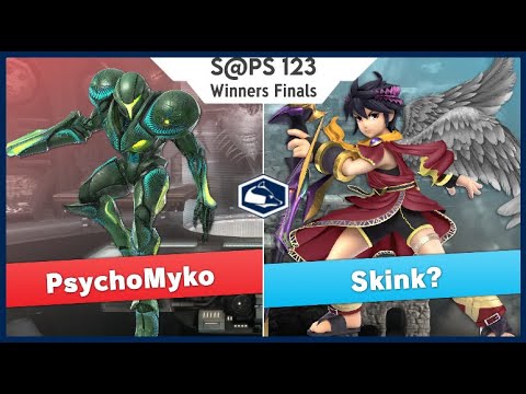 S@PS 123 Ultimate Singles - PsychoMyko(Dark Samus) vs Skink?(Dark Pit) Winners Finals