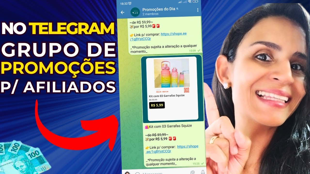 COMO CRIAR UM GRUPO DE ACHADINHOS NO TELEGRAM PARA VENDER MUITO COMO AFILIADO DE PRODUTOS FÍSICOS