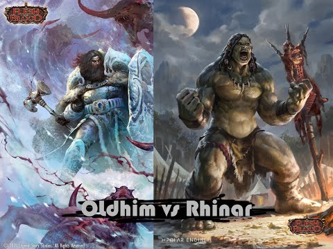 Flesh and Blood - Blitz Battle - Guardian Oldhim vs  Brute Rhinar