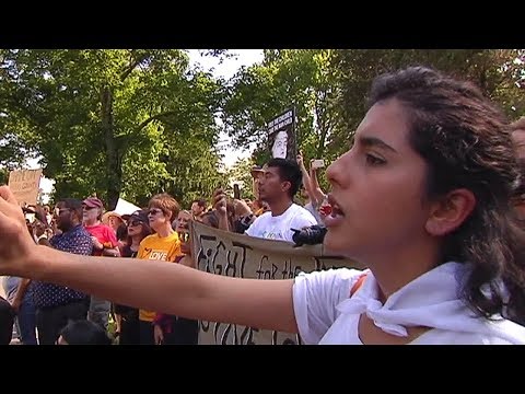 ICE protesters released after arrest