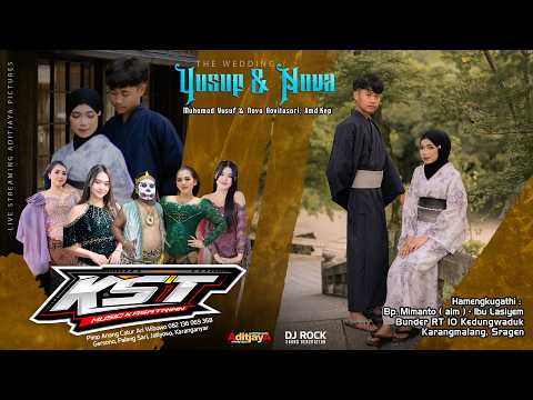 Live CS. KST MUSIC Wedding YUSUF & NOVA - DJ RONK Audio | Aditjaya Pictures | Bunder 13/02/26
