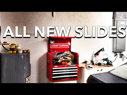 How To Replace Craftsman Toolbox Slides!