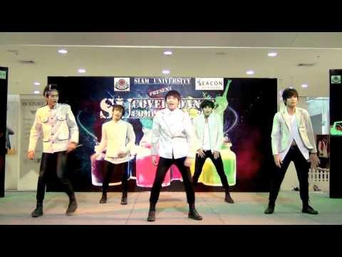 140118 E-GIEN cover U-KISS - Man Man Ha Ni + She's Mine @Siam U Cover Dance 2014 (Audition)