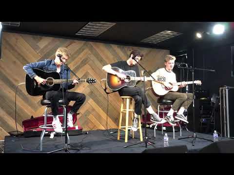 New Hope Club “Love Again” live acoustic WRVW 107.5 The River Nashville
