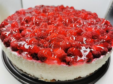 ❤️ Himbeer-Quark-Sahne Torte, königlicher Genuss!
