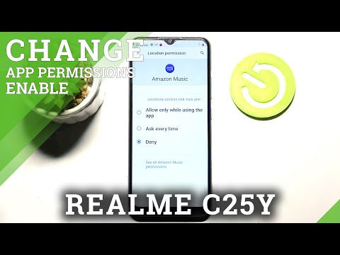 How to Manage App Permission in REALME C25Y – Adjust App Manager