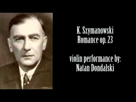 K. Szymanowski - Romance op. 23