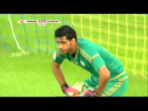 Goal by Haitham Al matroushi AGL 6 Al Dhafra vs Emirates